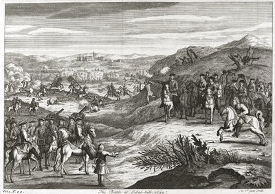 The Battle of Edgehill in 1642 by Michael van der Gucht